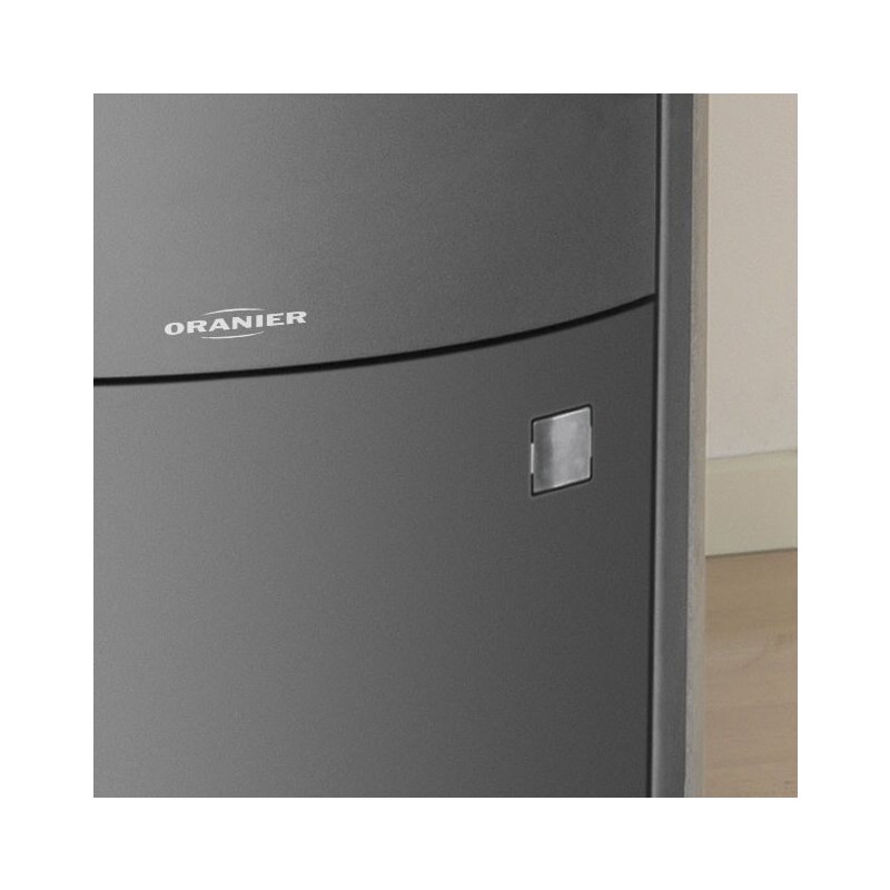 Kaminofen Oranier Pori 5 - 5 kW - Stahl Schwarz - Verkleidung Stahl Schwarz