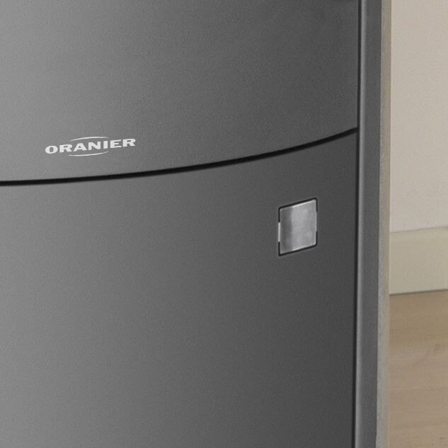 Kaminofen Oranier Pori 5 - 5 kW - Stahl Schwarz - Verkleidung Stahl Schwarz
