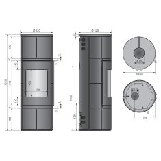 Kaminofen Oranier Arkona W+ 2.0 - 7 kW