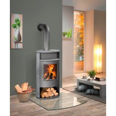 Kaminofen wassergeführt Justus Island Aqua 2.0 - 10 kW