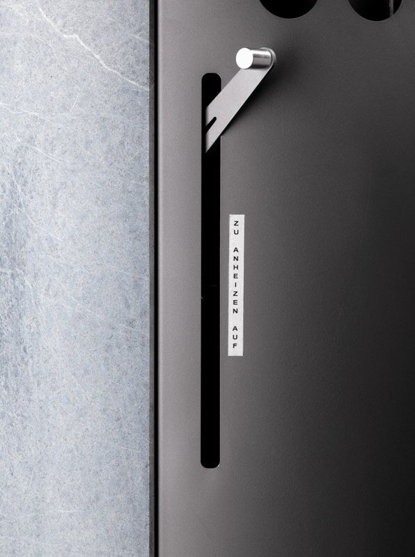 Kaminofen wassergeführt Justus Island Aqua 2.0 - 10 kW