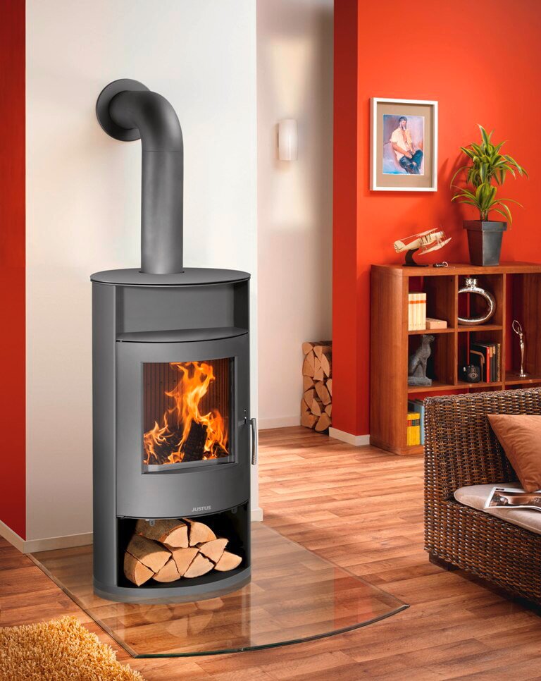 Kaminofen wassergeführt Justus Island Aqua 2.0 - 10 kW