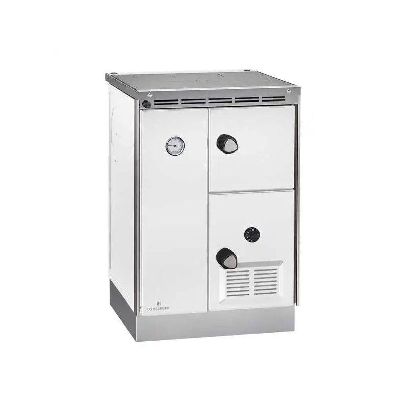 wassergeführter Zentralheizungsherd Lohberger ZEH 55 - 19 kW