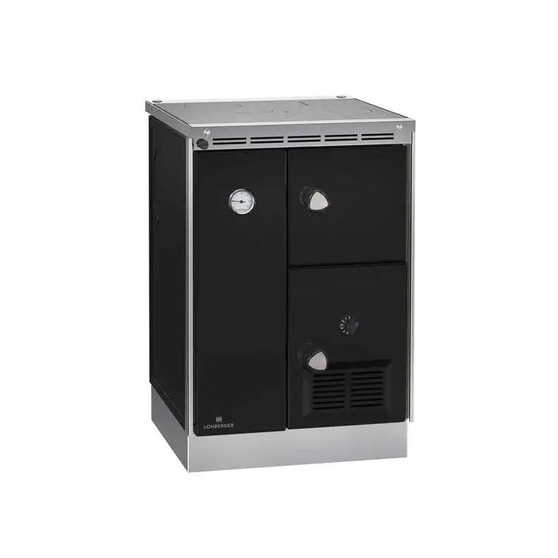 wassergeführter Zentralheizungsherd Lohberger ZEH 55 - 19 kW