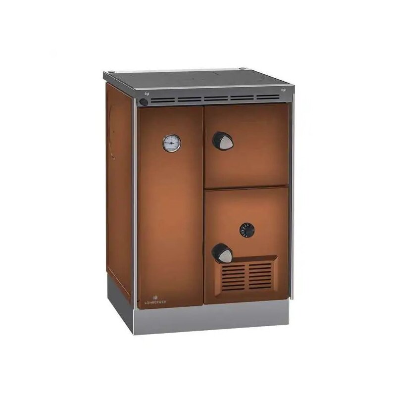 wassergeführter Zentralheizungsherd Lohberger ZEH 55 - 19 kW