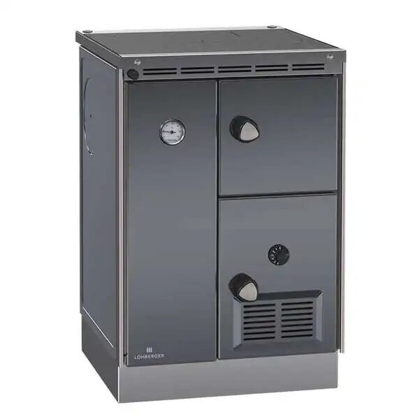 wassergeführter Zentralheizungsherd Lohberger ZEH 55 - 19 kW