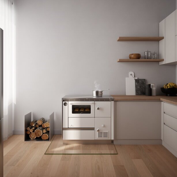 wassergeführter Zentralheizungsherd Lohberger ZEH 90 - 20 kW