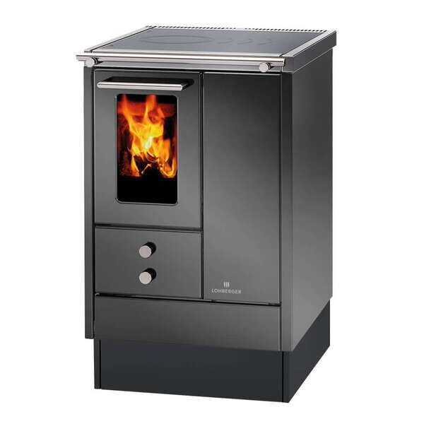 wassergeführter Zentralheizungsherd Lohberger Varioline - LM 50-Z Classic