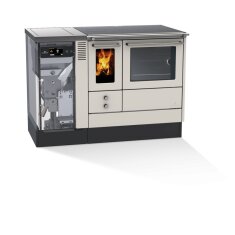 Zentralheizungsherd mit Pelletmodul Lohberger Varioline...