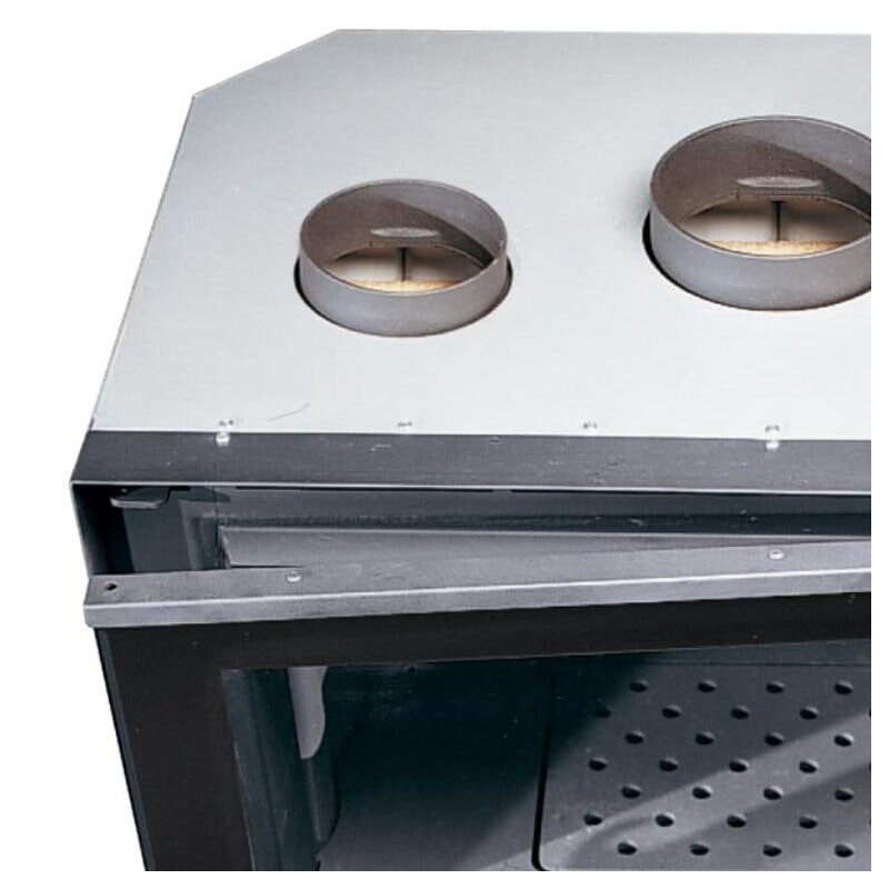 Kamineinsatz La Nordica INSERTO 80 Crystal Evo 2.0 Ventilato - 7,4 kW