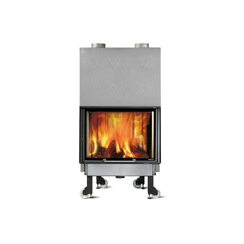 Kamineinsatz La Nordica Monoblocco Ghisa 750 Ironker Piano - 13 kW