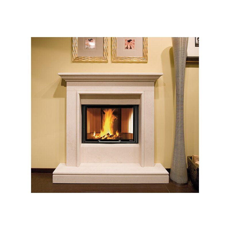 Kamineinsatz La Nordica Monoblocco Ghisa 750 Ironker Piano - 13 kW