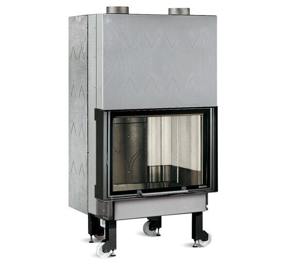 Kamineinsatz La Nordica Monoblocco Ghisa 750 Ironker Piano - 13 kW