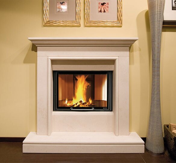 Kamineinsatz La Nordica Monoblocco Ghisa 750 Ironker Piano - 13 kW