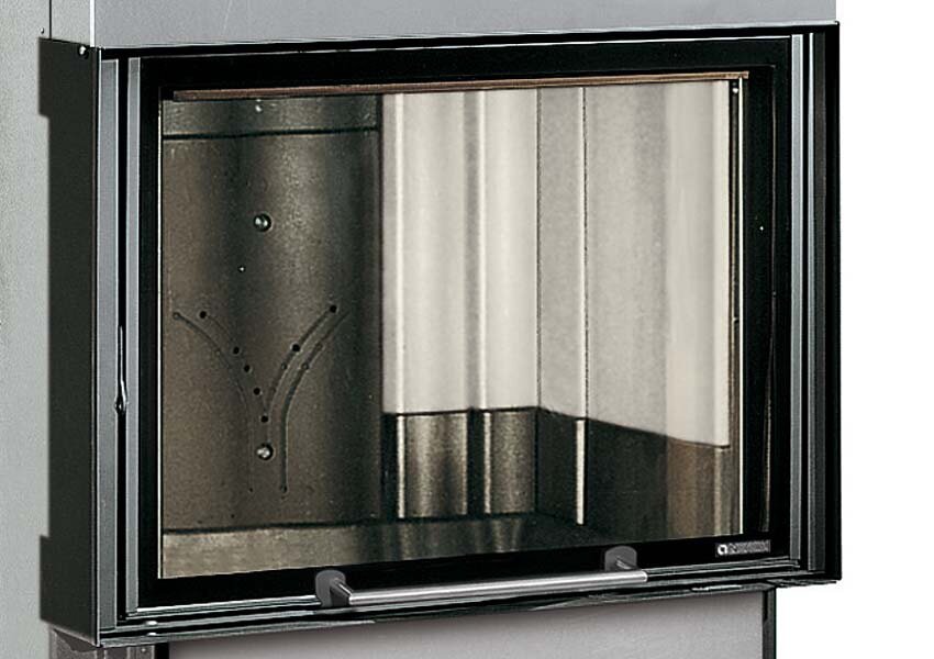 Kamineinsatz La Nordica Monoblocco Ghisa 750 Ironker Piano - 13 kW