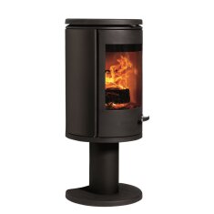 Kaminofen Gussofen Morsoe 7848 auf Säulenpodest - 7,3 kW