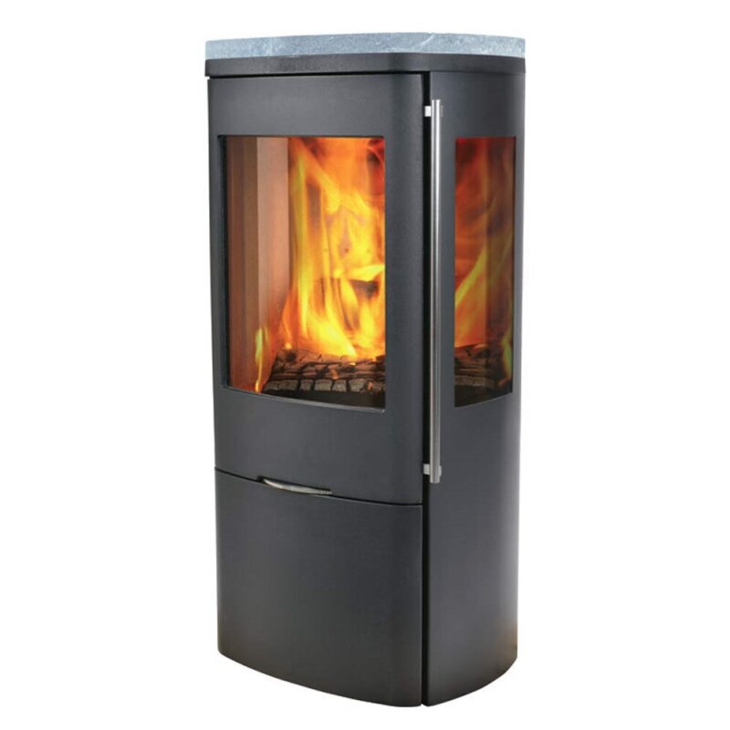 Kaminofen Jydepejsen Senza Stahl - 5,3 kW
