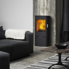 Kaminofen Jydepejsen Senza Stahl - 4 kW