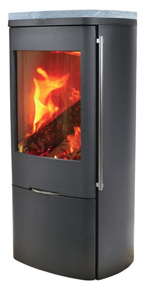 Kaminofen Jydepejsen Senza Stahl - 5,3 kW