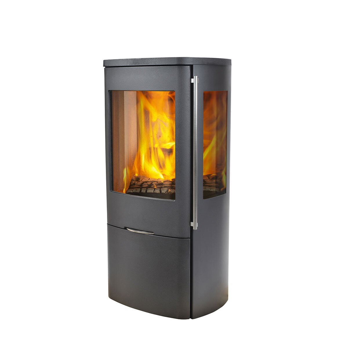 Kaminofen Jydepejsen Senza Stahl - 5,3 kW