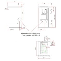 Küchenherd Greithwald ÖKO Star 50 - 8,6 kW