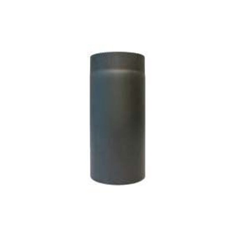 Rauchrohr Ø 120 x 250 x 2 mm, Farbe schwarz - lackiert