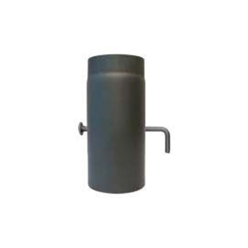 Rauchrohr Ø 160 x 250 x 2 mm, Farbe schwarz - lackiert