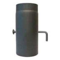 Rauchrohr Ø 160 x 250 x 2 mm, Farbe schwarz - lackiert