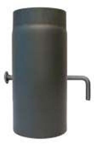 Rauchrohr Ø 160 x 250 x 2 mm, Farbe schwarz - lackiert