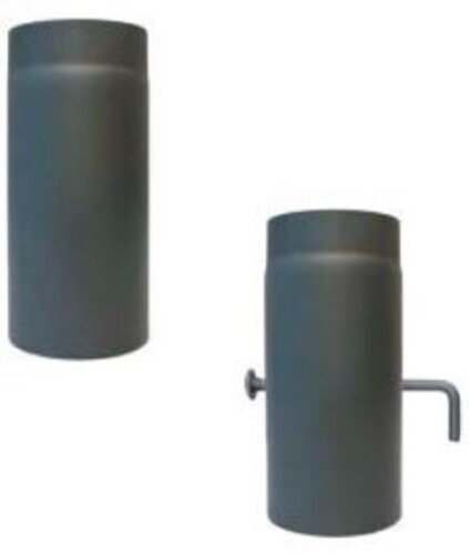 Rauchrohr Ø 160 x 250 x 2 mm, Farbe schwarz - lackiert