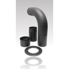 SET Rauchrohrbogen glattgezogen 90° 600 x 500,...