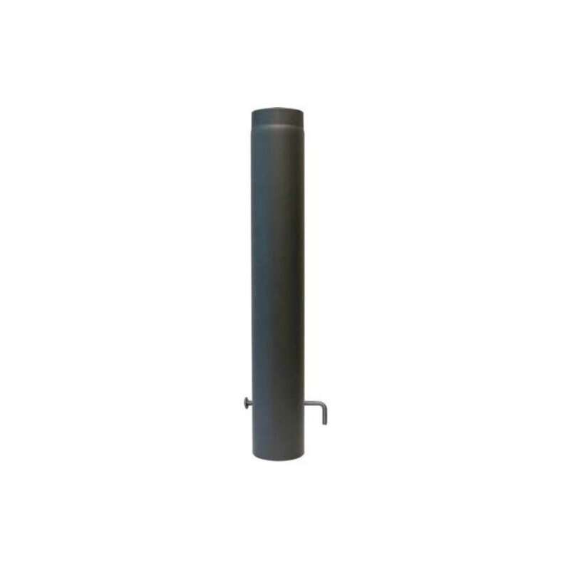 Rauchrohr Ø 150 x 1000 x 2 mm, Farbe grau - lackiert