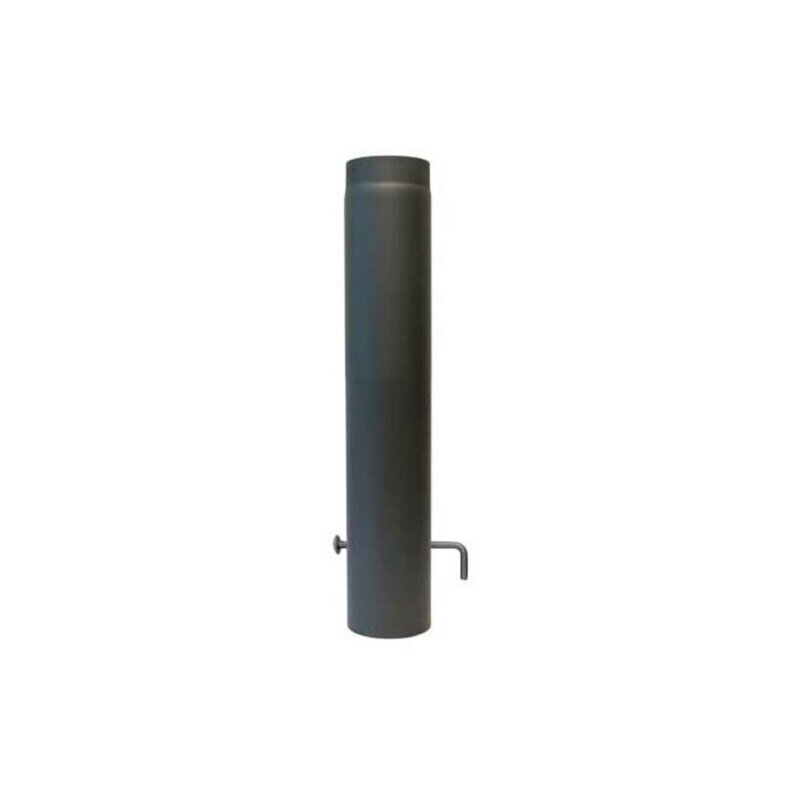 Rauchrohr Ø 150 x 750 x 2 mm, Farbe grau - lackiert