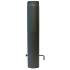 Rauchrohr Ø 150 x 750 x 2 mm, Farbe grau - lackiert