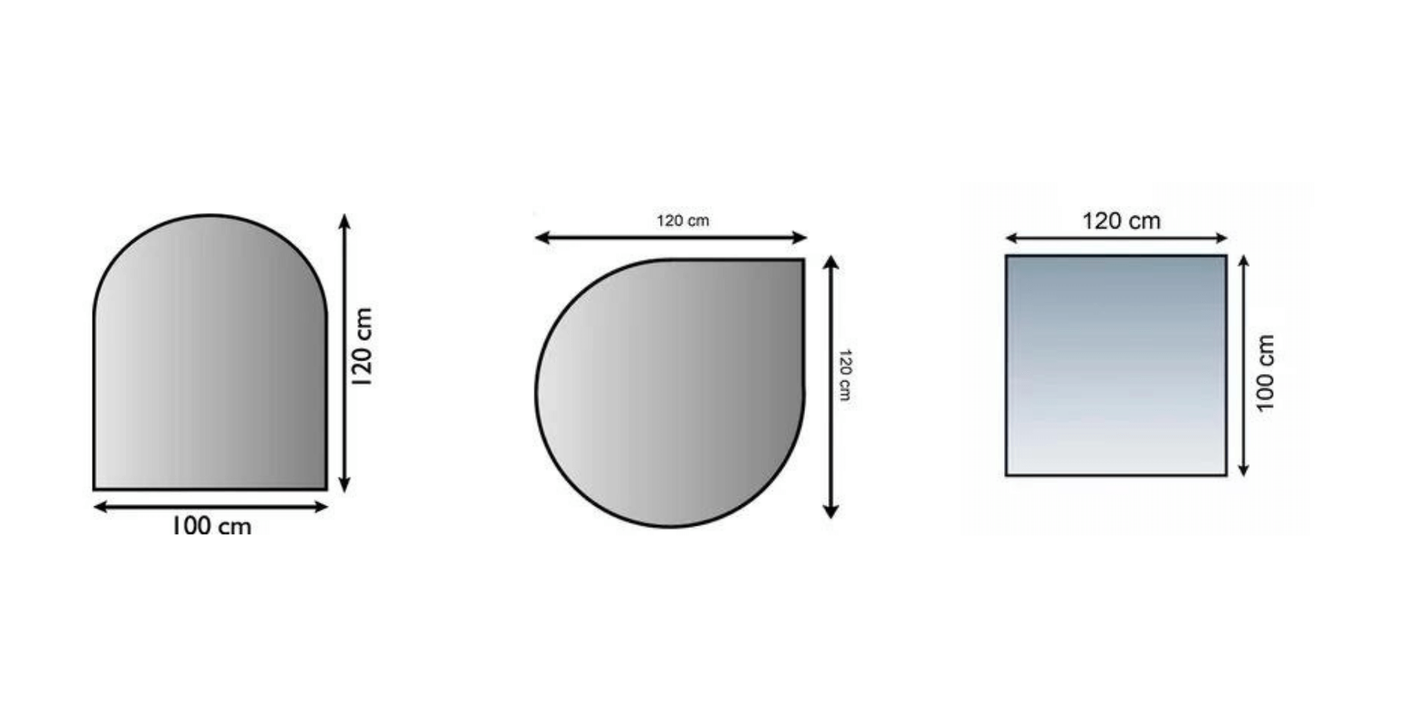 Bodenplatten für den Ofen aus Metall